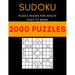 Sudoku with 2000 puzzles: Sudoku puzzle book for adults easy to insan