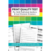 Print Quality Test For Self-Published Authors & Low-Content Creators: Compare The Print Quality of Different Fonts, Lines, Cover Colors, Shades of Gra