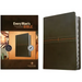 Every Man's Bible NLT (Leatherlike, East-West Grey, Indexed)