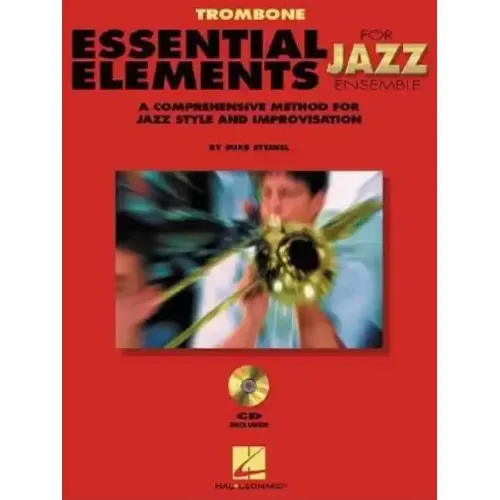 Essential Elements for Jazz Ensemble - Trombone (Book/Online Audio)