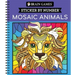 Brain Games - Sticker by Number: Mosaic Animals (28 Images to Sticker)