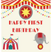First birthday guest book (Hardcover): Birthday guest book, first birthday book, party and birthday celebrations decor, memory book, 1st birthday, hap