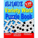 Word Puzzle Book for Adults: Ultimate Word Puzzle Book for Adults and Teenagers (Word Search, Crossword, Ladder Word, Find a Quote, Ouroboros, Pyra