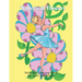 Ballet and Flowers: Ballerina Coloring Book for Girls and Adults