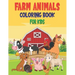 Farm Animals Coloring Book For Kids: 50 Baby Farm Animals Coloring Pages