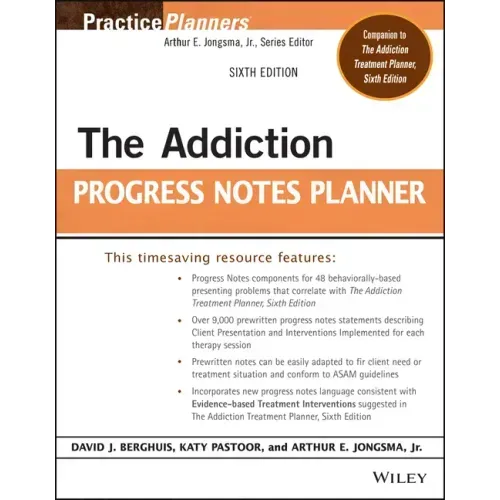 The Addiction Progress Notes Planner