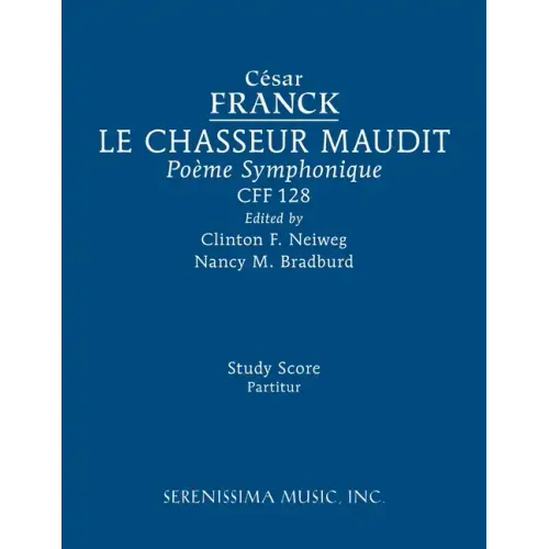 Le Chasseur maudit, CFF 128: Study score