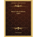 Black Code Of Illinois (1883)