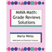 MAVA Math: Grade Reviews Solutions