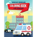 Rescue Vehicles Coloring Book For Toddlers: 25 big & simple images perfect for beginners learning how to color, Ages 2-4, 8.5x11 Inches