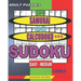 Adult puzzles. Big Samurai and Calcudoku 9x9 Sudoku. Easy - medium levels.: Very large font.