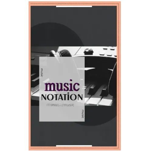 Music Notebook: Music Notation