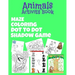 Animals Activity Book: Great Gift for For Kids, Boys & Girls. Great Activity Book 5 in 1 ! Maze, Coloring, Dot To Dot and more! diversified a