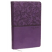 NKJV, Deluxe Gift Bible, Imitation Leather, Purple, Red Letter Edition