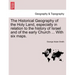 The Historical Geography of the Holy Land, especially in relation to the history of Israel and of the early Church ... With six maps.