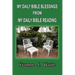 My Daily Bible Blessings From My Daily Bible Reading