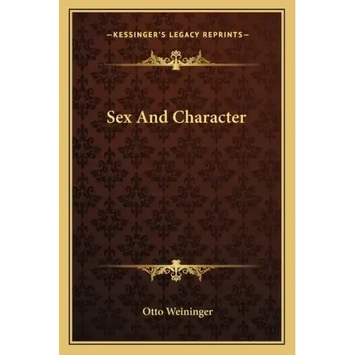 Sex and Character