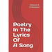 Poetry in the lyrics of a song