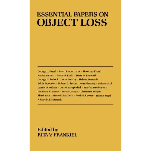 Essential Papers on Object Loss