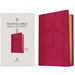 Bilingual Bible / Biblia Bilingüe Nlt/Ntv (Leatherlike, Pink Rose)