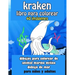 Kraken libro para colorear 40 imágenes: dibujos para colorear de animal marino mítico debajo del mar