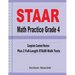 STAAR Math Practice Grade 4: Complete Content Review Plus 2 Full-length STAAR Math Tests