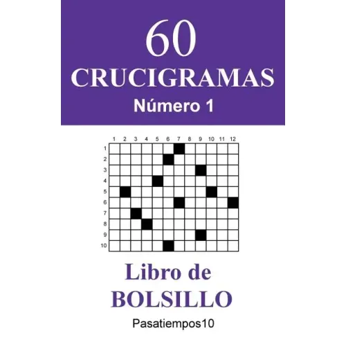 60 Crucigramas Libro de Bolsillo - N. 1