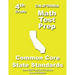 California 4th Grade Math Test Prep: Common Core Learning Standards