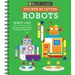 Brain Games - Sticker by Letter: Robots (Sticker Puzzles - Kids Activity Book)
