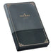 KJV Holy Bible Standard Size Faux Leather Red Letter Edition Thumb Index & Ribbon Marker, King James Version, Gray/Black, Zipper Closure