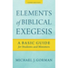 Elements of Biblical Exegesis