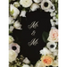 Mr. & Ms. Flowered Wedding Guest Book