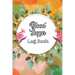 Blood Sugar Log Book: Diabetic Glucose Monitoring & Recording Notebook Daily Tracker with Notes, Breakfast, Lunch, Dinner, Bed Before & After Tracking