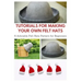 Tutorials for Making Your Own Felt Hats: 6 Adorable Felt Hats Pattern for Beginners