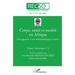 Corps, santé et société en Afrique: Interrogations socio-anthropologiques actuelles
