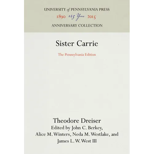 Sister Carrie: The Pennsylvania Edition