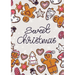 Merry Christmas Coloring Card: Cheaper and More Useful than a Card! (Sweet Christmas; Christmas Cookies; Gingerbread) Medium A5 - 5.83X8.27