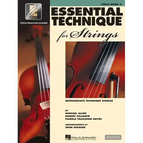 Essential Technique for Strings with Eei - Viola Book/Online Audio