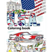USA Coloring Book: Adult Colouring Fun, Stress Relief Relaxation and Escape
