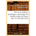 Dict. de la Noblesse, Généalogies, Chronologie Des Familles Nobles de France Ed3, T1 (Éd.1863-1876)