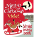 Merry Christmas Violet - Xmas Activity Book: (Personalized Children's Activity Book)