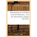 Dissertation sur les huîtres vertes de Marennes, avec des observations critiques