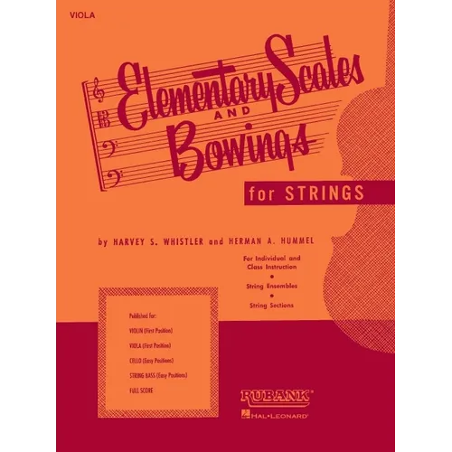 Elementary Scales and Bowings - Viola: (First Position)