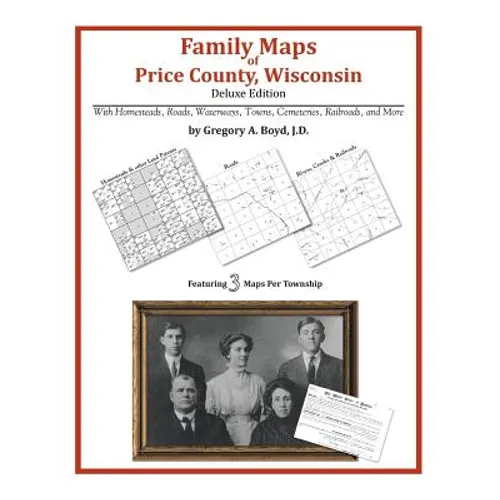 Family Maps of Price County, Wisconsin