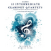 13 Intermediate Clarinet Quartets - Bb Clarinet 1