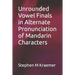 Unrounded Vowel Finals in Alternate Pronunciation of Mandarin Characters