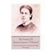 The Poetry of Emma Lazarus - Volume 1: "I am never going to write for the sake of writing."