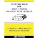 Test Prep Book for TABE 13 and 14 Reading Test Level D