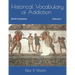Historical Vocabulary of Addiction