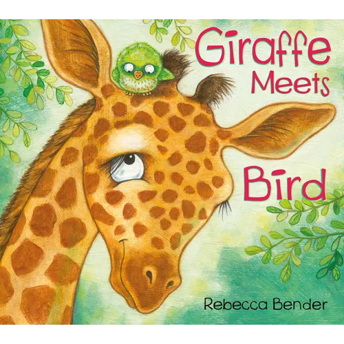 Giraffe Meets Bird